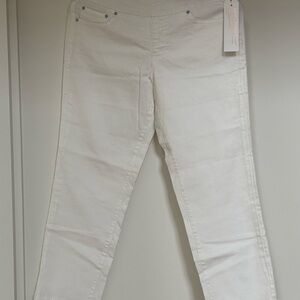 Jag Jeans Women's Cropped White Jeans